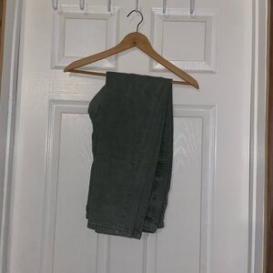 SHEIN Curve Olive Green Skinny Pants